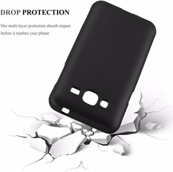 Productafbeelding Cadorabo TPU Matte Metallic hoes (Samsung Galaxy J3 (2016))
