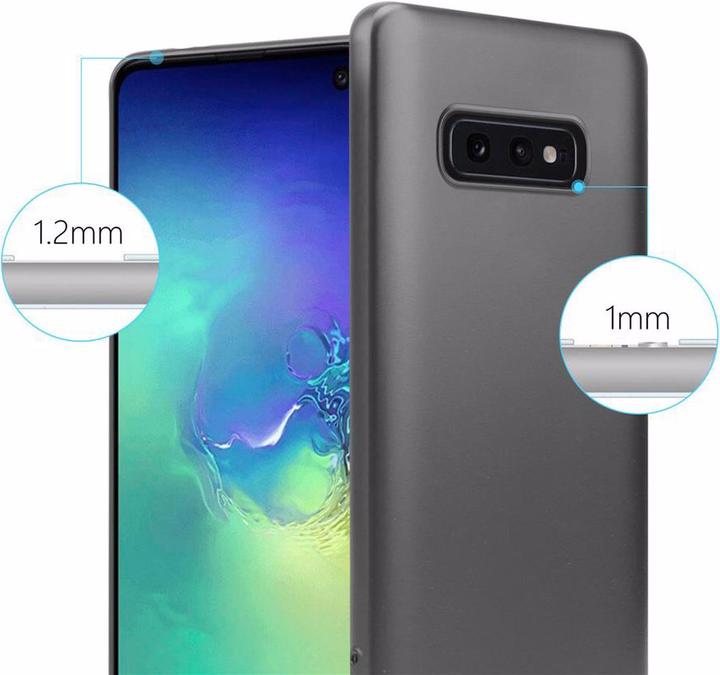 Productafbeelding Cadorabo TPU Matte Metallic hoes (Samsung Galaxy S10e)