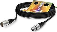 Actual product image Sommer Cable SGHN-0600-SW XLR connection cable (1x XLR socket 3-pin - 1x XLR plug 3-pin)