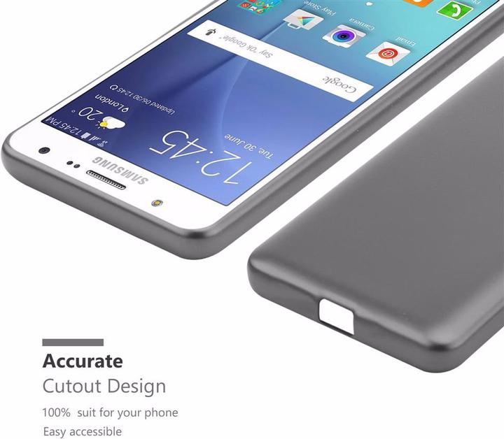 Image du produit Cadorabo Couverture métallique mate TPU (Samsung Galaxy J7)