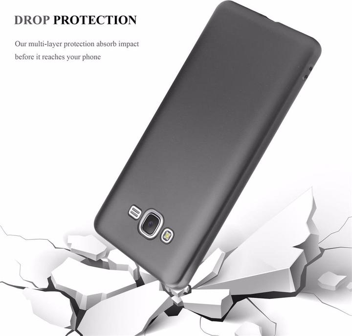 Image du produit Cadorabo Couverture métallique mate TPU (Samsung Galaxy J7)