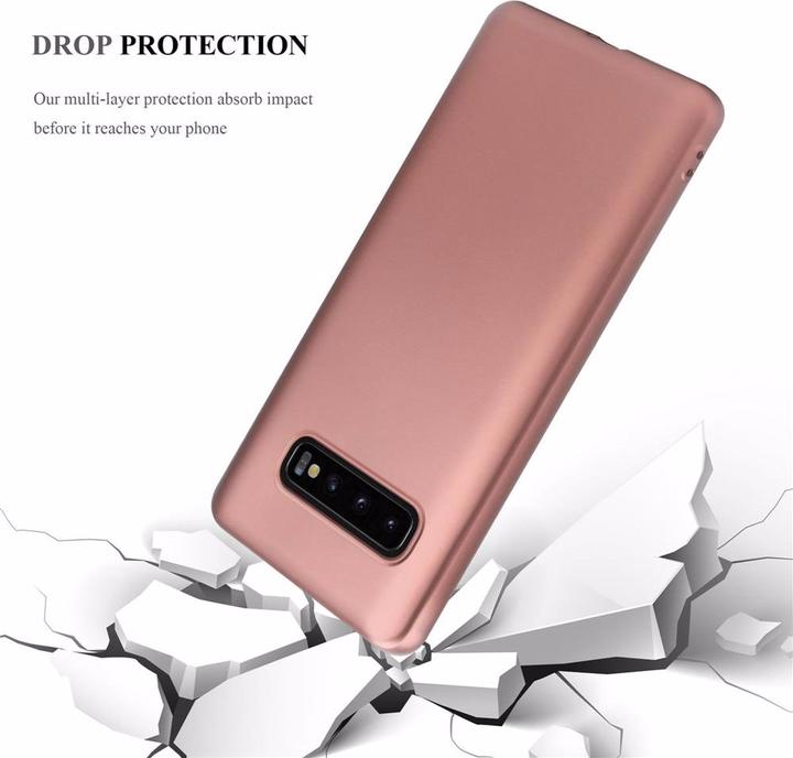 Produktbild Cadorabo TPU Matt Metallic Cover (Samsung Galaxy S10)