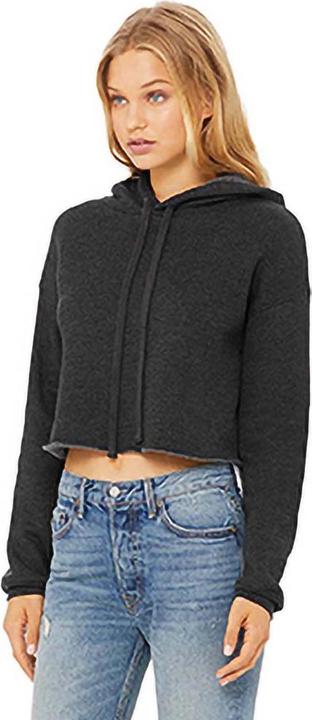 Produktbild Bella Canvas FleeceKapuzenpullover in CropLänge (L)