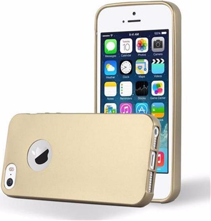 Produktbild Cadorabo TPU Matt Metallic Cover (Apple iPhone 5)