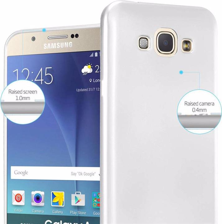 Image du produit Cadorabo Couverture métallique mate TPU (Samsung Galaxy A8 (2018))