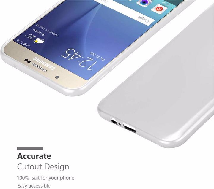 Image du produit Cadorabo Couverture métallique mate TPU (Samsung Galaxy A8 (2018))