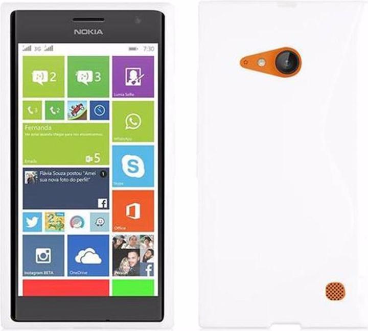 Productafbeelding Cadorabo TPU S-Line Cover (Nokia Lumia 730)
