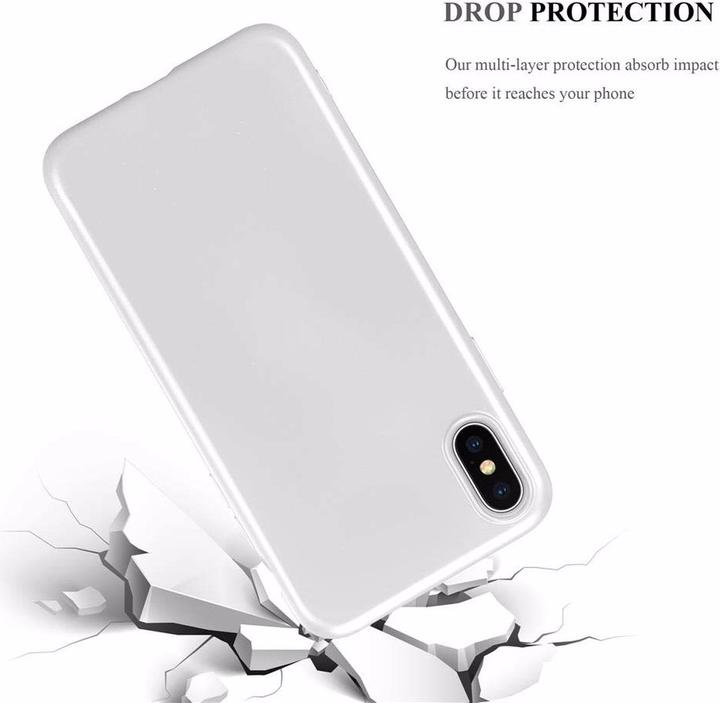 Actual product image Cadorabo TPU Matt Metallic Cover (Apple iPhone XS Max)