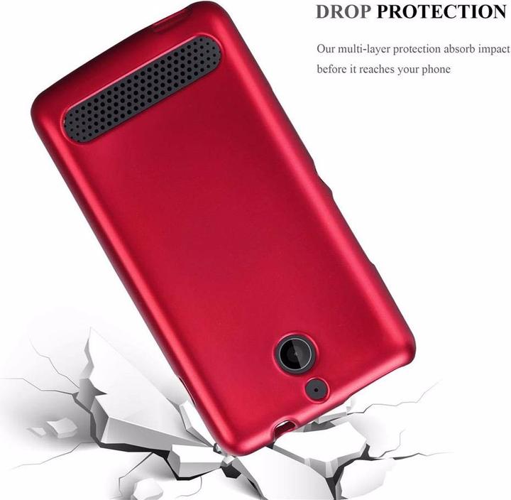 Productafbeelding Cadorabo TPU Matte Metallic hoes (Xperia E1)