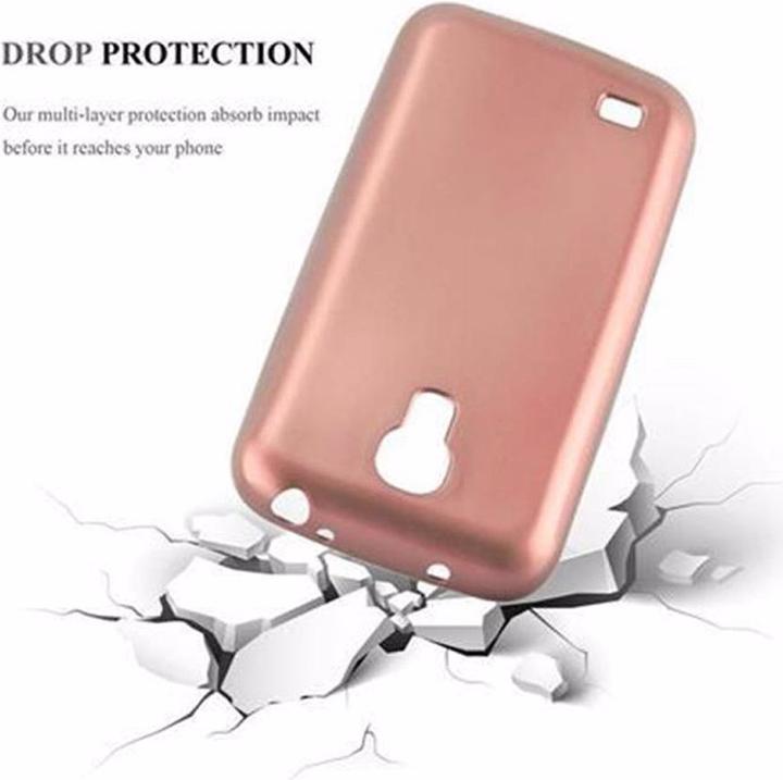 Productafbeelding Cadorabo TPU Matte Metallic hoes (Samsung Galaxy S4)