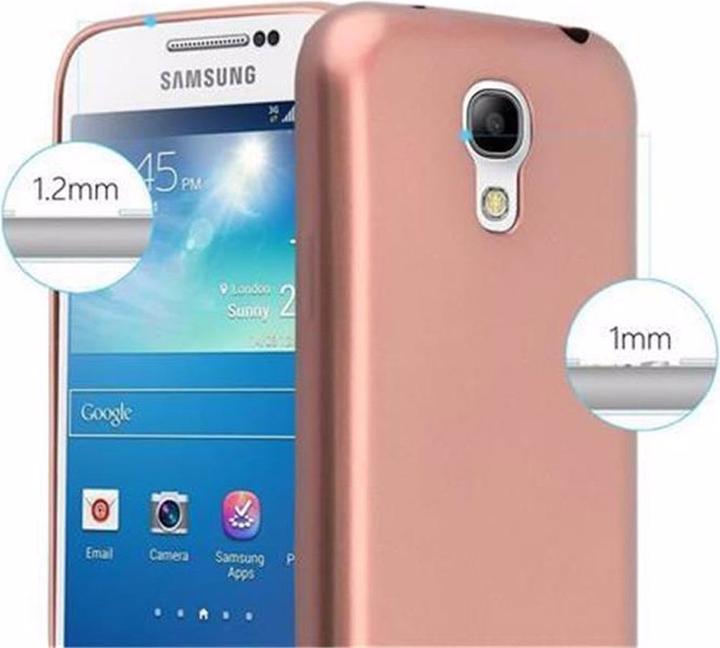 Productafbeelding Cadorabo TPU Matte Metallic hoes (Samsung Galaxy S4)