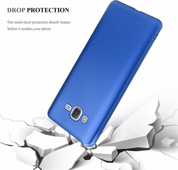 Productafbeelding Cadorabo TPU Matte Metallic hoes (Samsung Galaxy J7)