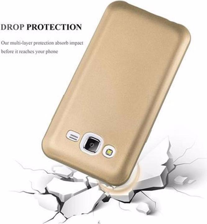 Productafbeelding Cadorabo TPU Matte Metallic hoes (Samsung Galaxy J5 (2015))
