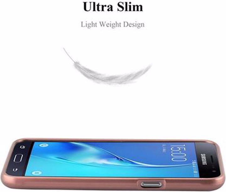 Produktbild Cadorabo TPU Matt Metallic Cover (Samsung Galaxy J3 (2016))