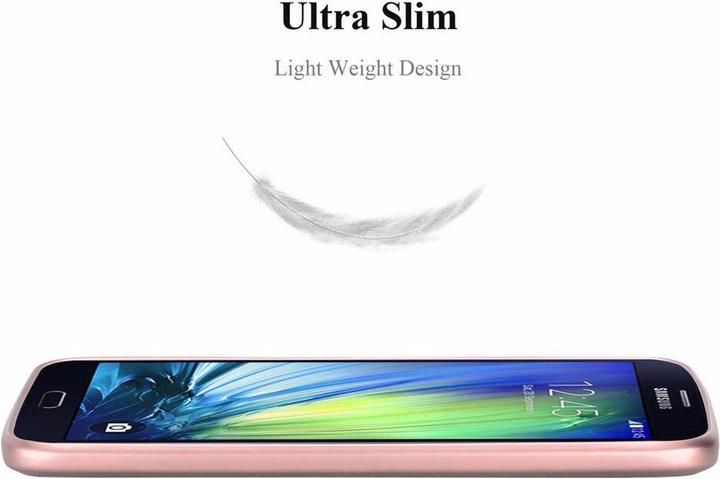 Productafbeelding Cadorabo TPU Matte Metallic hoes (Samsung Galaxy A7)