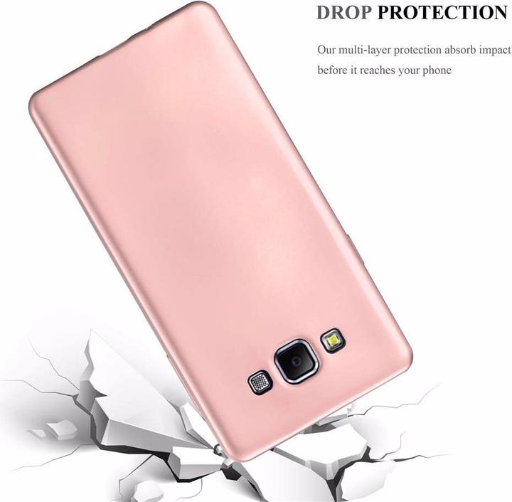 Productafbeelding Cadorabo TPU Matte Metallic hoes (Samsung Galaxy A7)