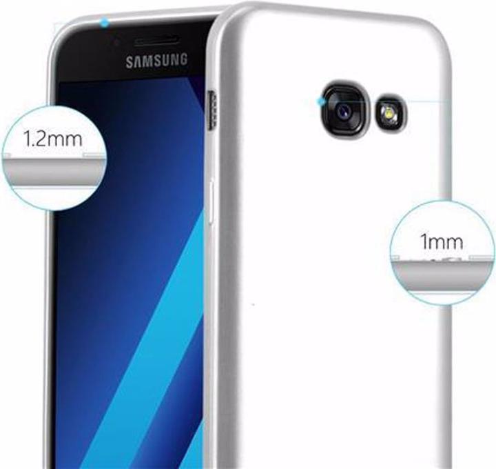 Actual product image Cadorabo TPU Matt Metallic Cover (Samsung Galaxy A3 (2017))