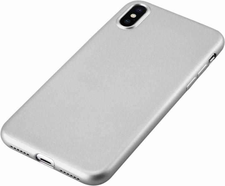Productafbeelding Cadorabo TPU Matte Metallic hoes (Apple iPhone X)