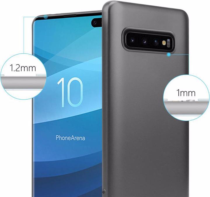 Produktbild Cadorabo TPU Matt Metallic Cover (Samsung Galaxy S10+)
