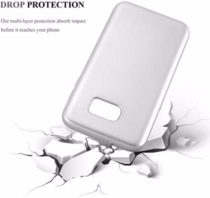 Actual product image Cadorabo TPU Matt Metallic Cover (Samsung Galaxy S7 Edge)