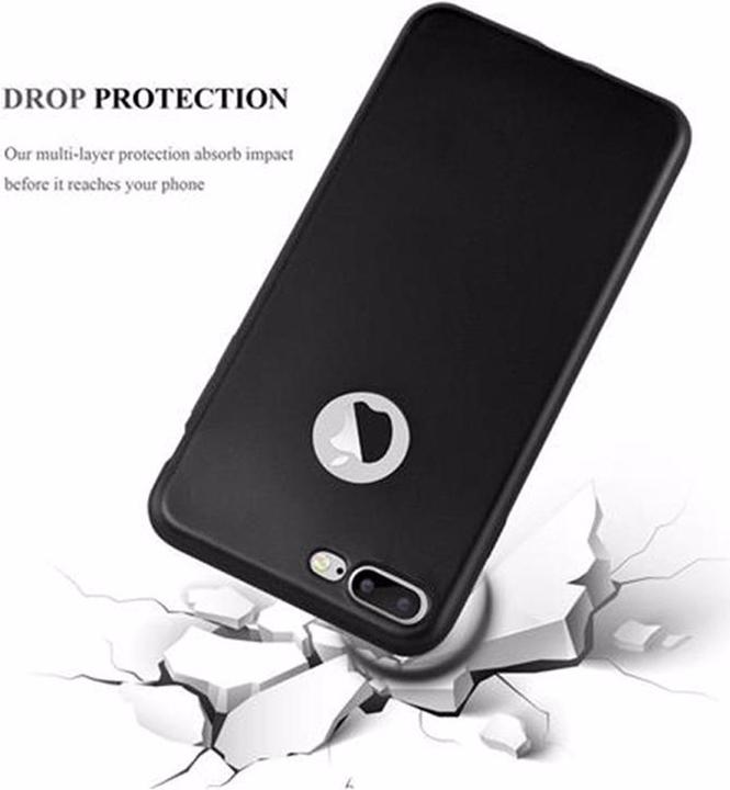 Actual product image Cadorabo TPU Matt Metallic Cover (Apple iPhone 8 Plus, Apple iPhone 7s Plus, Apple iPhone 7 Plus)