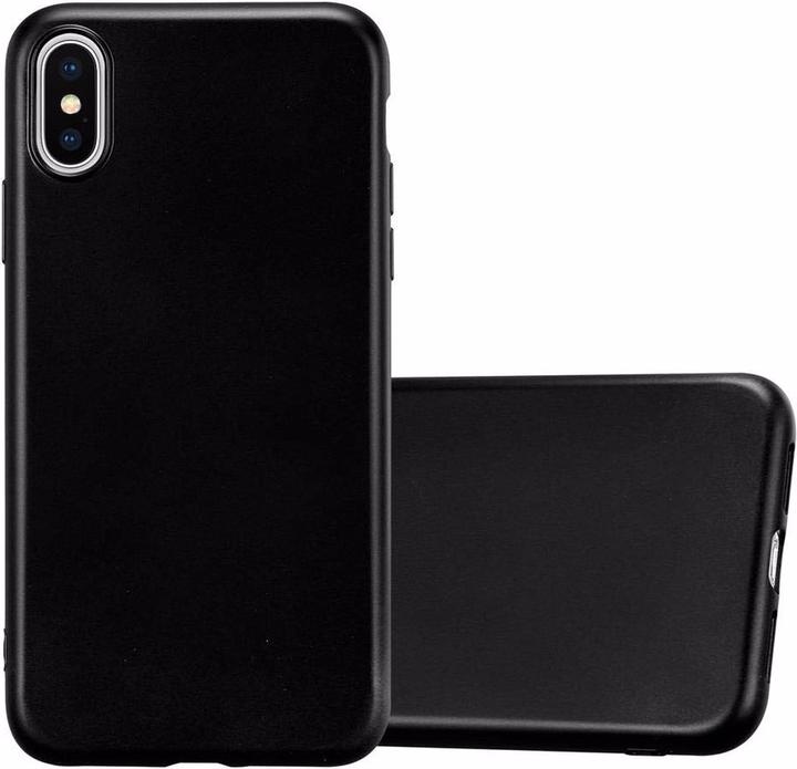 Productafbeelding Cadorabo TPU Matte Metallic hoes (Apple iPhone XS Max)