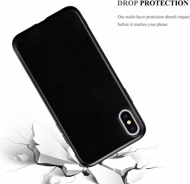 Productafbeelding Cadorabo TPU Matte Metallic hoes (Apple iPhone XS Max)