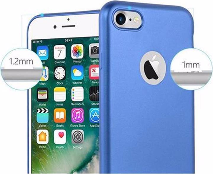 Actual product image Cadorabo TPU Matt Metallic Cover (Apple iPhone 7, Apple iPhone SE (2nd Gen))