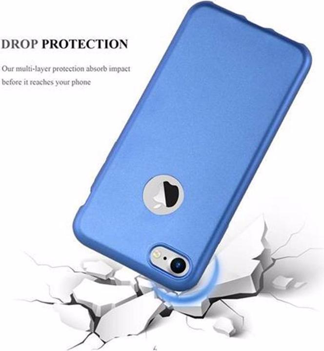 Actual product image Cadorabo TPU Matt Metallic Cover (Apple iPhone 7, Apple iPhone SE (2nd Gen))
