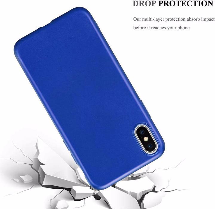 Productafbeelding Cadorabo TPU Matte Metallic hoes (Apple iPhone XS Max)