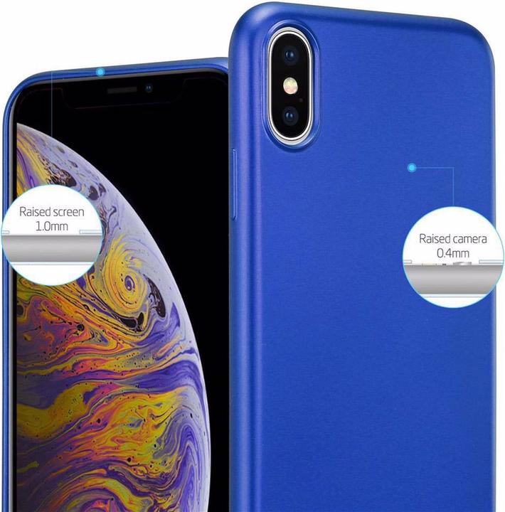 Productafbeelding Cadorabo TPU Matte Metallic hoes (Apple iPhone XS Max)