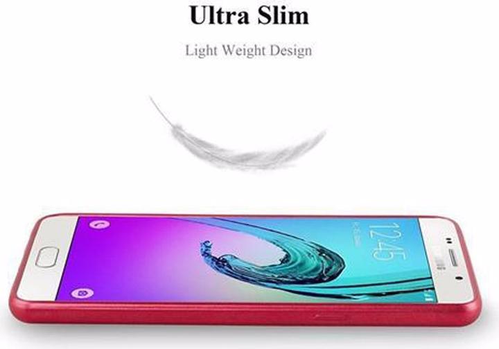 Actual product image Cadorabo TPU Matt Metallic Cover (Samsung Galaxy A3 (2016))