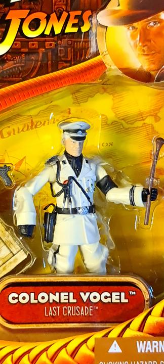 Actual product image Hasbro Indiana Jones Last Crusade Action Figure 2008 Colonel Vogel