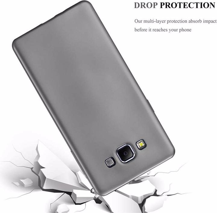 Productafbeelding Cadorabo TPU Matte Metallic hoes (Samsung Galaxy A7)