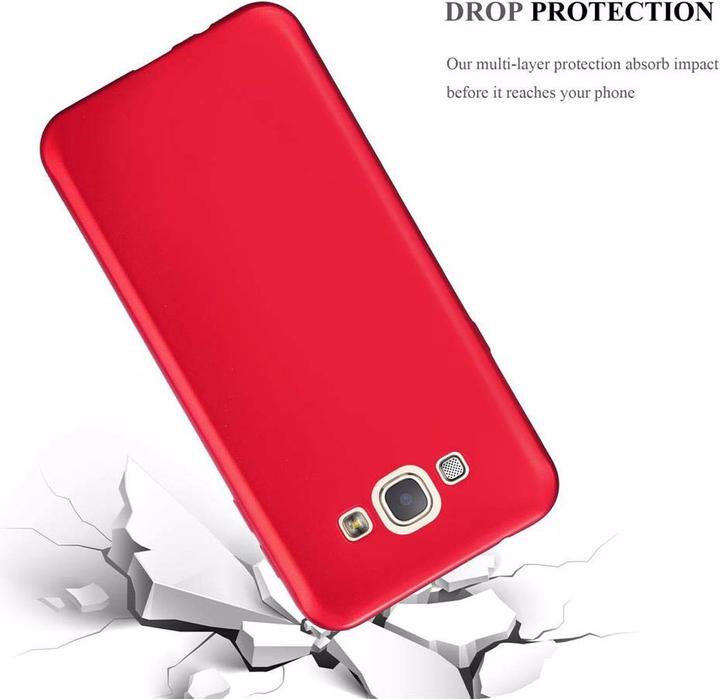 Productafbeelding Cadorabo TPU Matte Metallic hoes (Samsung Galaxy A8 (2018))