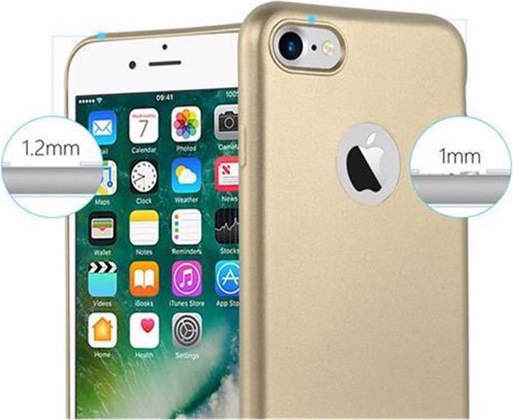 Immagine prodotto Cadorabo Copertura metallica opaca in TPU (Apple iPhone 7, Apple iPhone SE (seconda generazione))