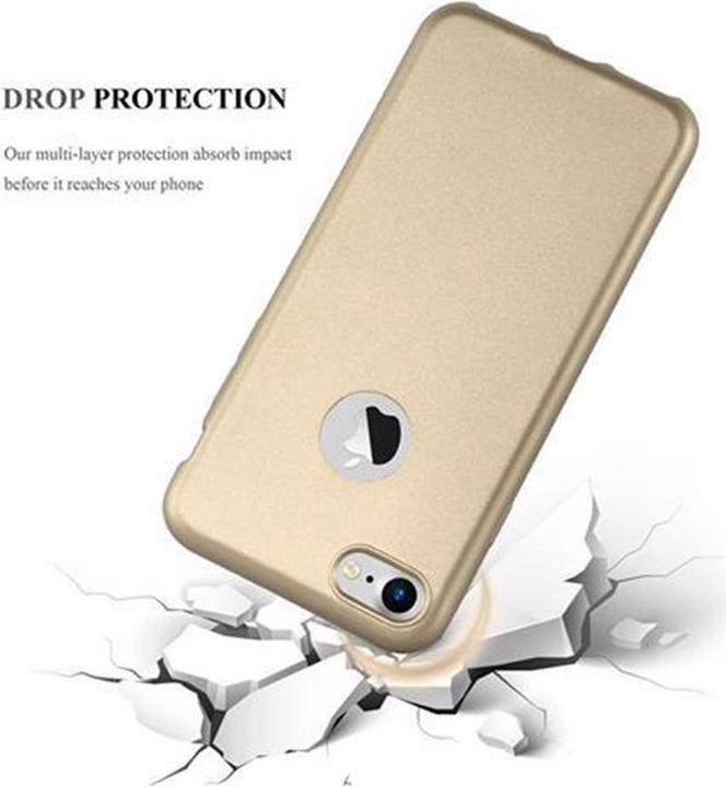 Immagine prodotto Cadorabo Copertura metallica opaca in TPU (Apple iPhone 7, Apple iPhone SE (seconda generazione))