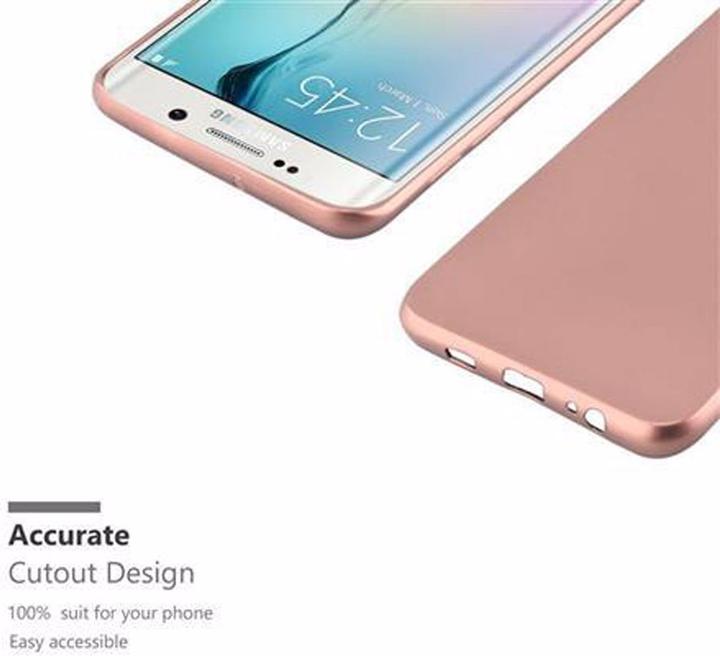 Immagine prodotto Cadorabo Copertura metallica opaca in TPU (Samsung Galaxy S6 Edge)