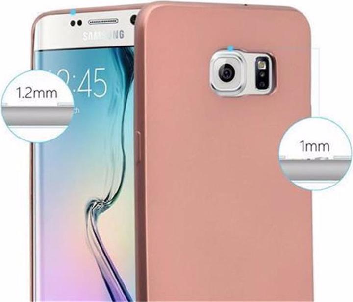 Immagine prodotto Cadorabo Copertura metallica opaca in TPU (Samsung Galaxy S6 Edge)