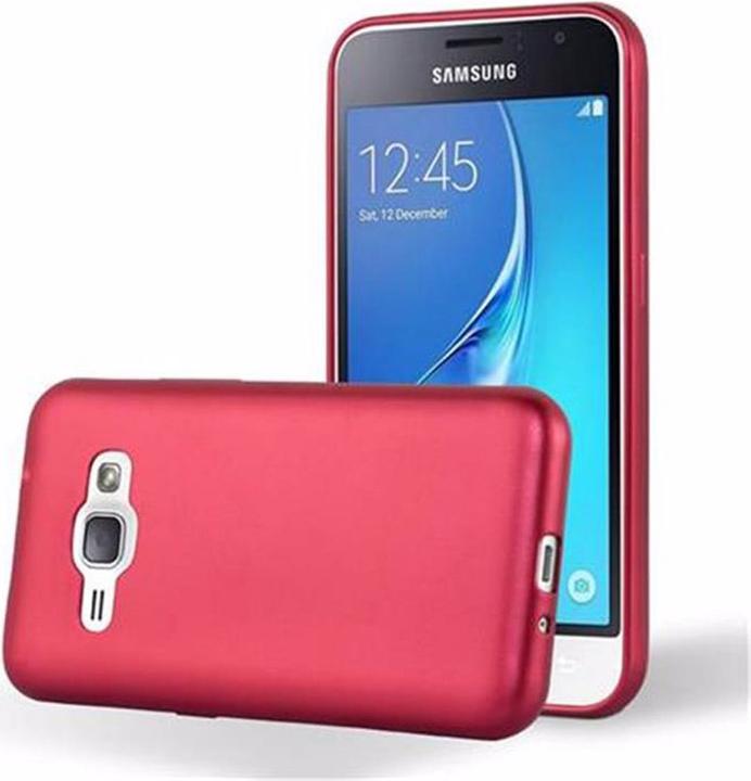 Productafbeelding Cadorabo TPU Matte Metallic hoes (Samsung Galaxy J1 (2016))