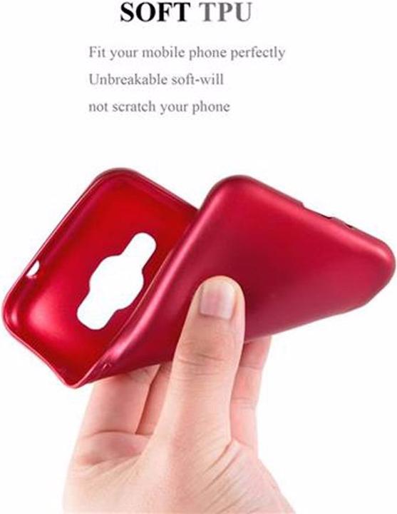 Productafbeelding Cadorabo TPU Matte Metallic hoes (Samsung Galaxy J1 (2016))