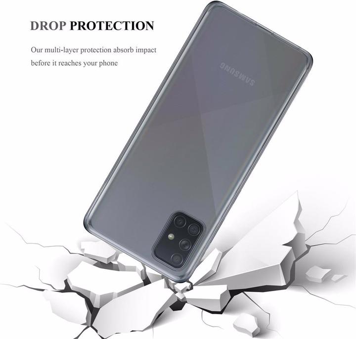 Produktbild Cadorabo TPU Ultra Slim AIR Cover (Samsung Galaxy A71)