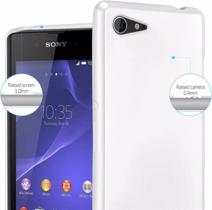 Image du produit Cadorabo Couverture métallique mate TPU (Sony Xperia E3)
