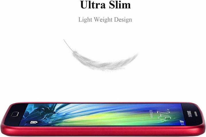 Productafbeelding Cadorabo TPU Matte Metallic hoes (Samsung Galaxy A7)