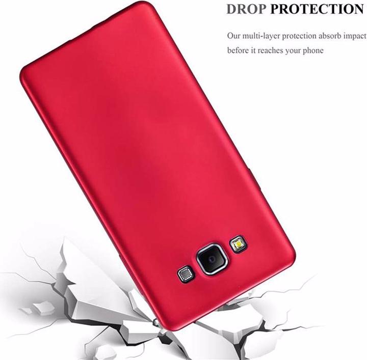 Productafbeelding Cadorabo TPU Matte Metallic hoes (Samsung Galaxy A7)