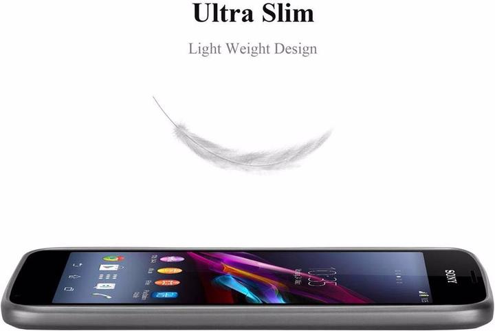 Image du produit Cadorabo Couverture métallique mate TPU (Sony Xperia E1)
