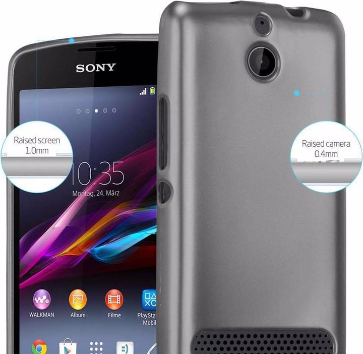 Image du produit Cadorabo Couverture métallique mate TPU (Sony Xperia E1)