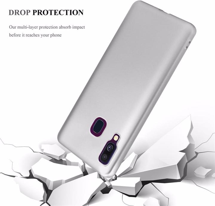 Produktbild Cadorabo TPU Matt Metallic Cover (Samsung Galaxy A40)