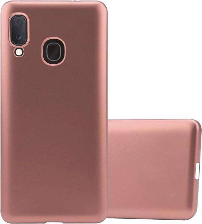 Productafbeelding Cadorabo TPU Matte Metallic hoes (Samsung Galaxy A20e, Samsung Galaxy A10e)