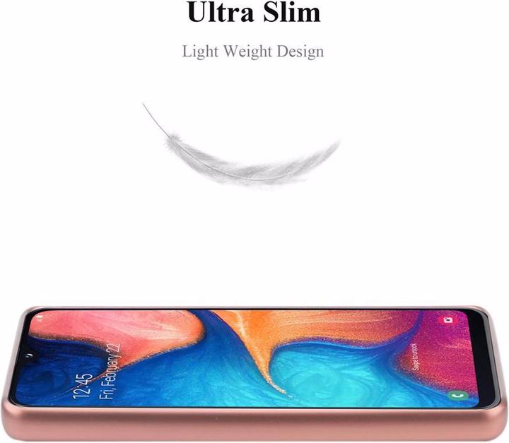 Productafbeelding Cadorabo TPU Matte Metallic hoes (Samsung Galaxy A20e, Samsung Galaxy A10e)